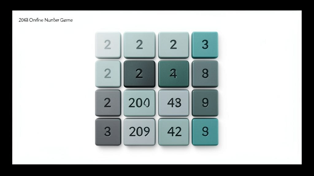 2048 Online Number Game
