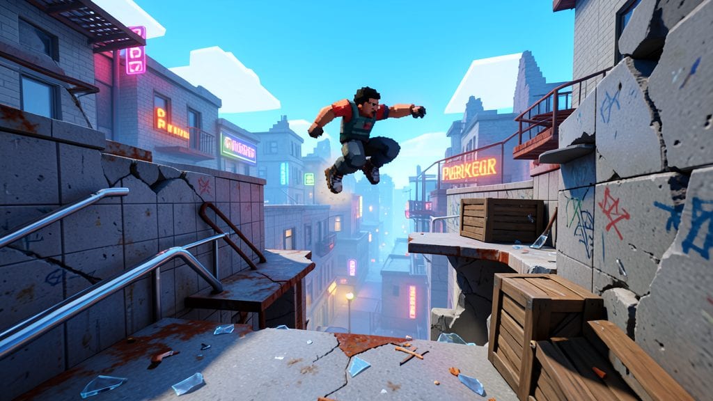 Pico Parkour Browser Game