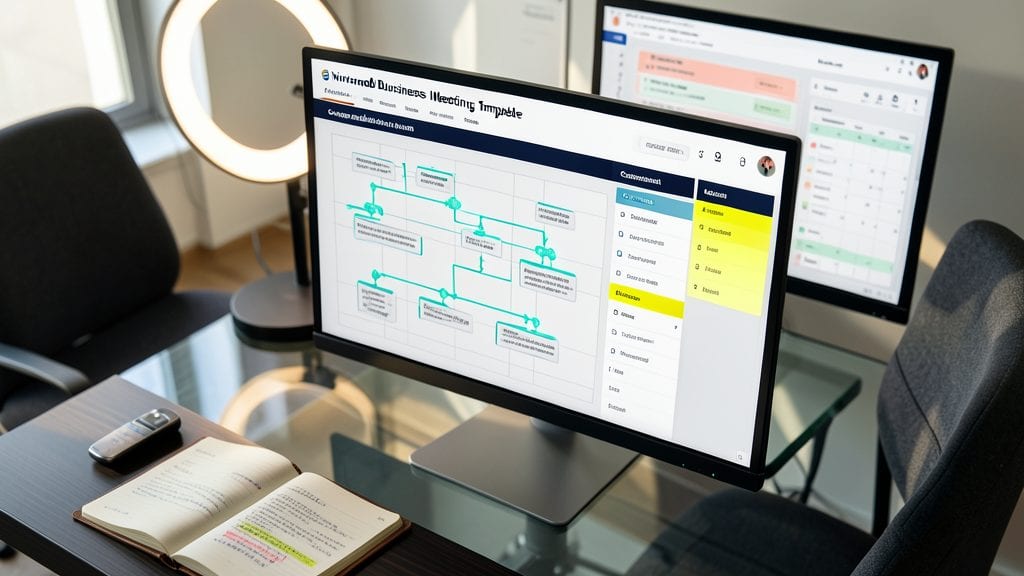 Universal Business Meeting Template