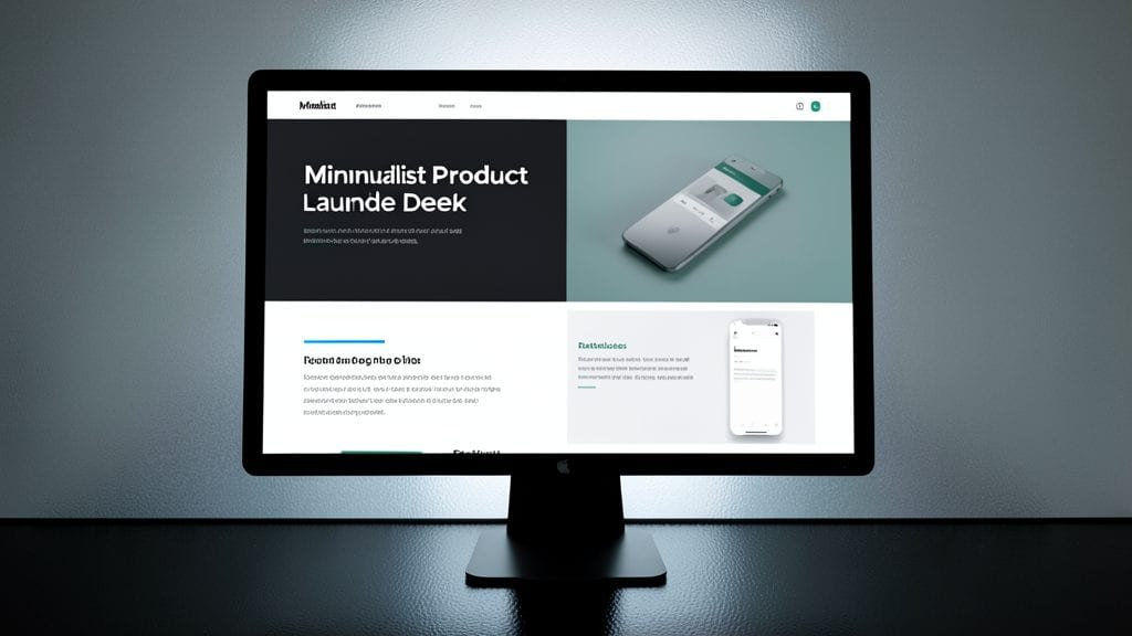 Minimalist Product Launch Slide Deck